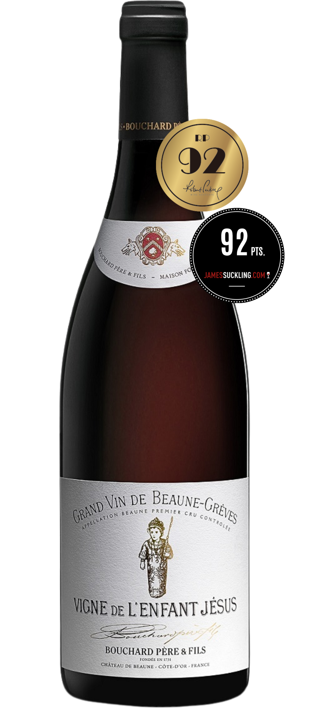 Bouchard Pere & Fils 1er Cru Les Grèves Vigne de L'enfant Jesus 2017 (MAGNUM 1.5L)  (RP: 92, JS:91-92)