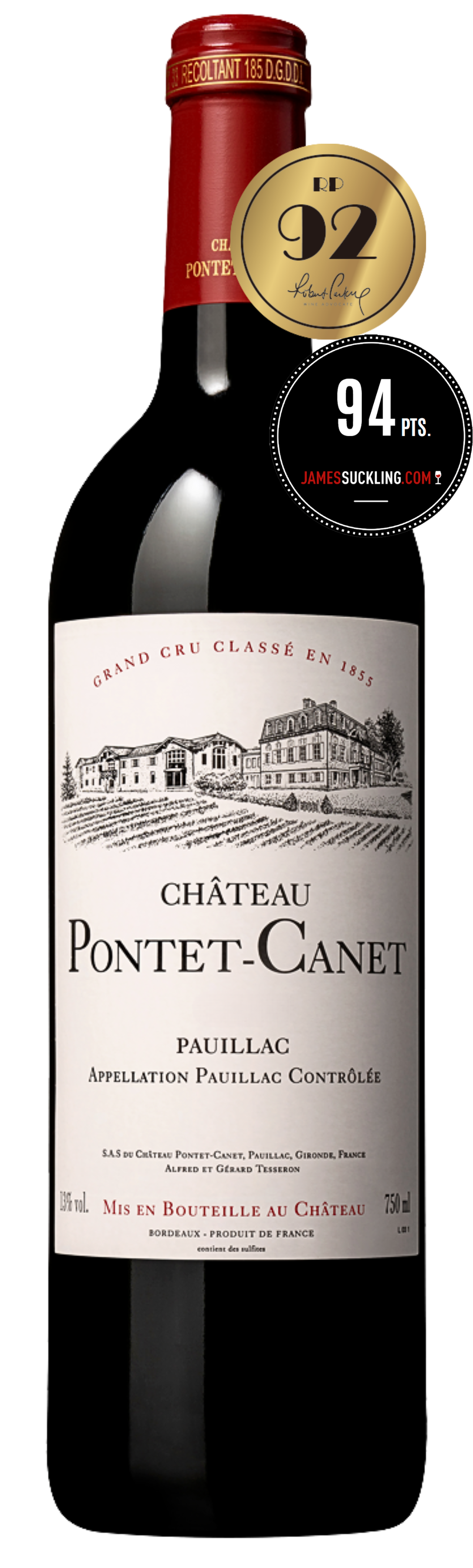 Château Pontet Canet 2000 (RP:92, JS:94)