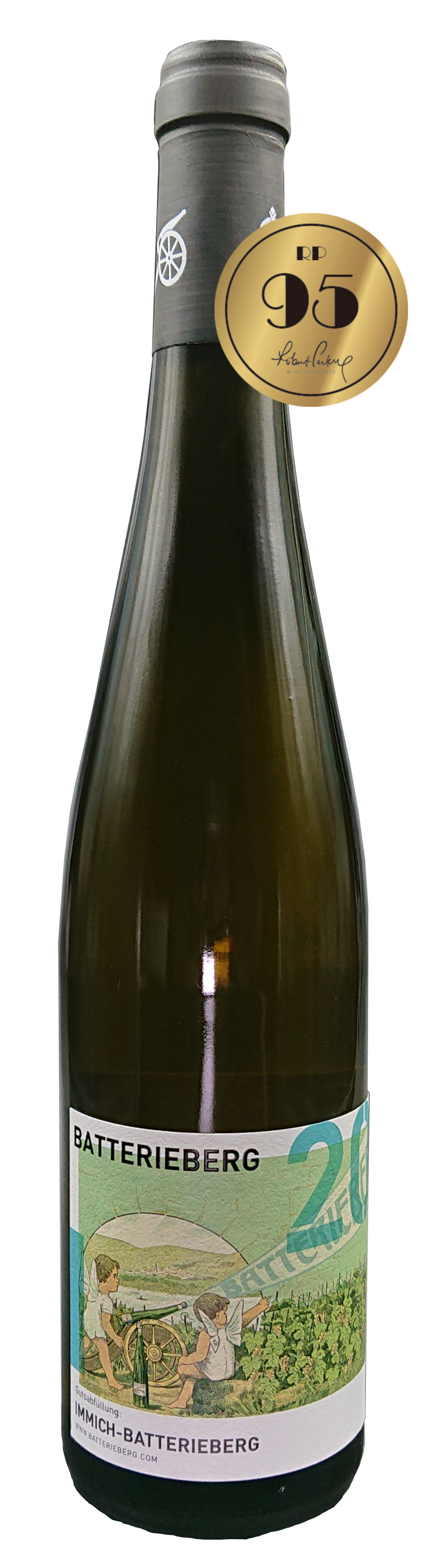 Mosel過千年無接枝古老葡萄園Batterieberg - 80年老藤系列 - Weingut Immich-Batterieberg "Enkircher Batterieberg (Monopole)" Riesling 2017 (RP:95)