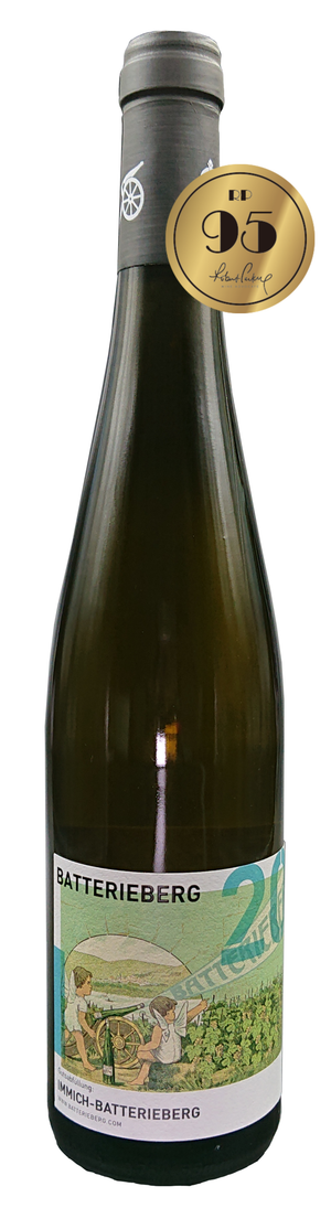Mosel過千年無接枝古老葡萄園Batterieberg - 80年老藤系列 - Weingut Immich-Batterieberg "Enkircher Batterieberg (Monopole)" Riesling 2017 (RP:95)