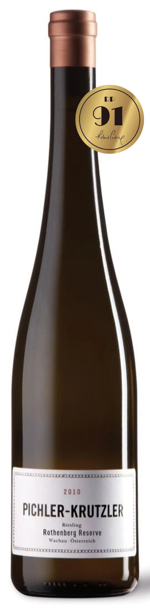 Pichler-Krutzler Riesling "Rothenberg" Reserve 2010 (RP:91)