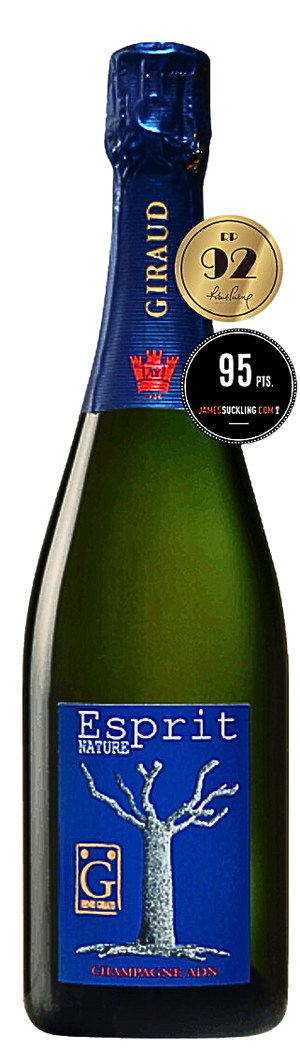 Champagne Henri Giraud Esprit Nature Brut NV (RP:92, JS: 95)