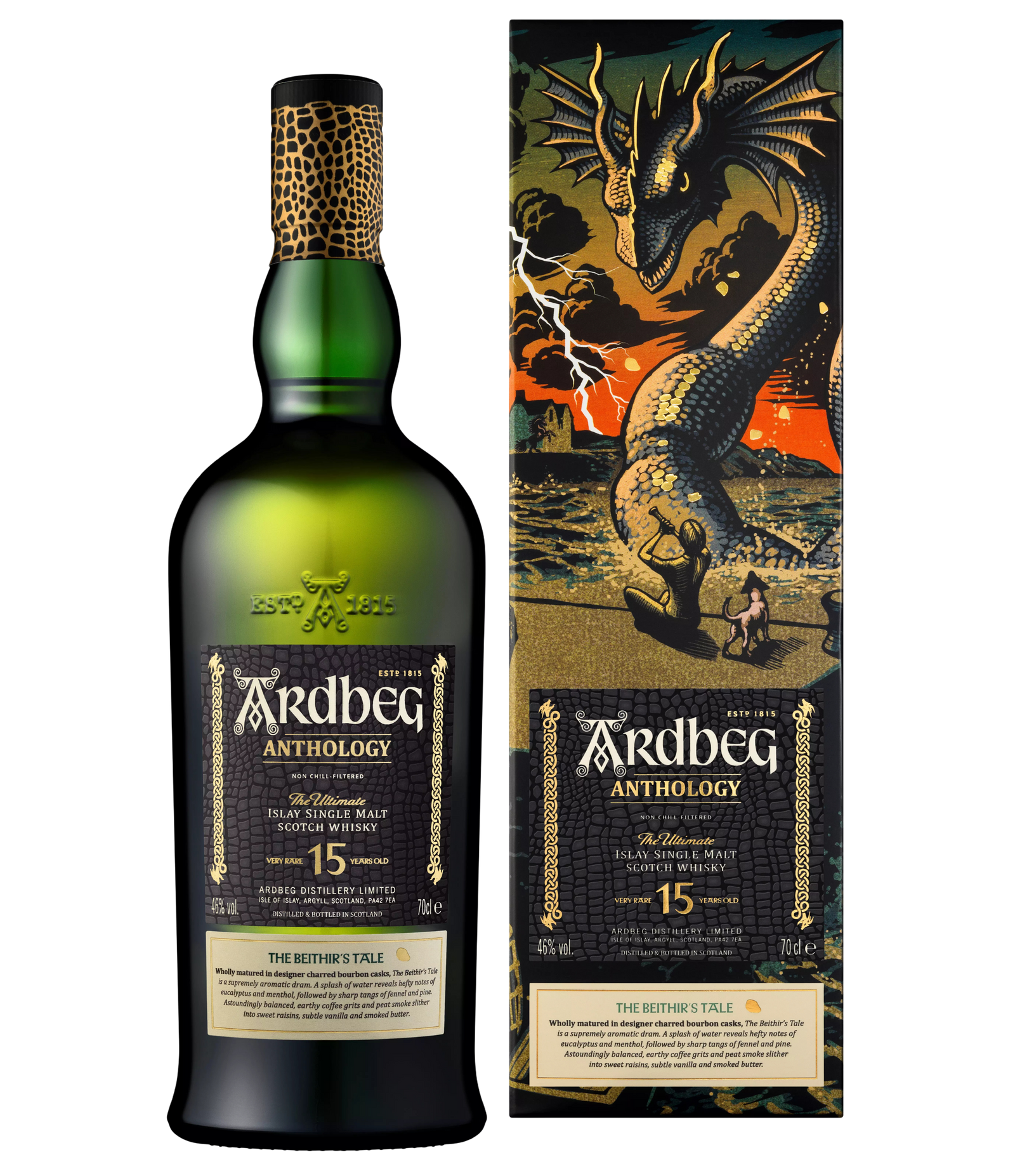 Ardbeg Anthology The Beithir’s Tale 15 Years Old Limited Edition