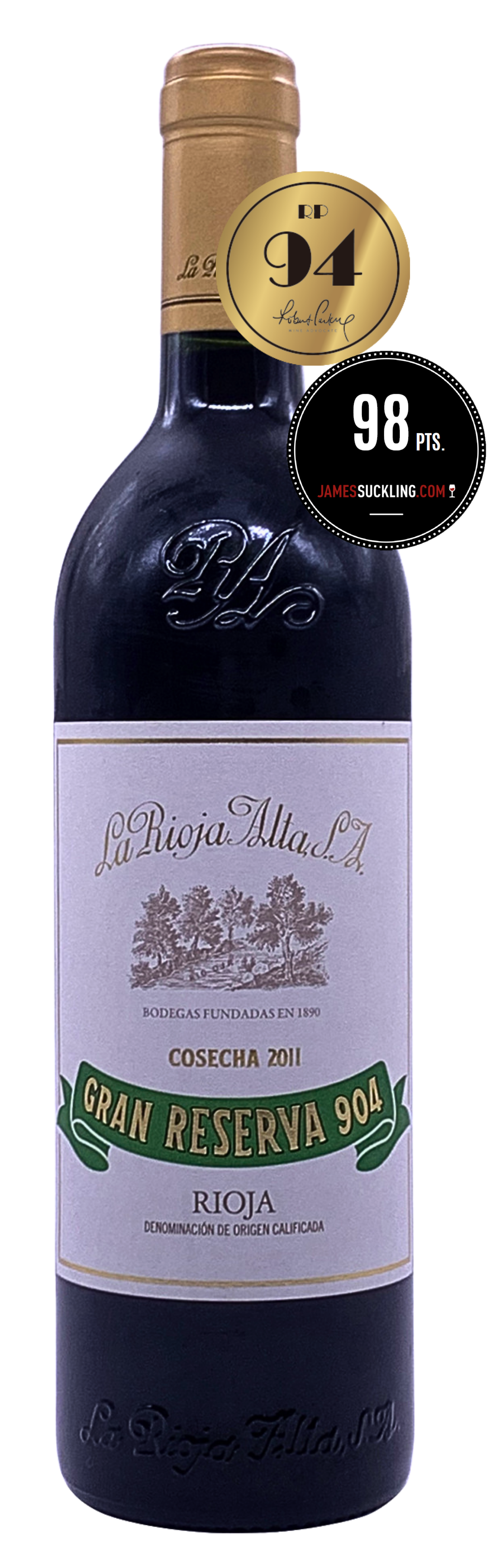 La Rioja Alta Gran Reserva 904 2011 (RP:94, JS:96)