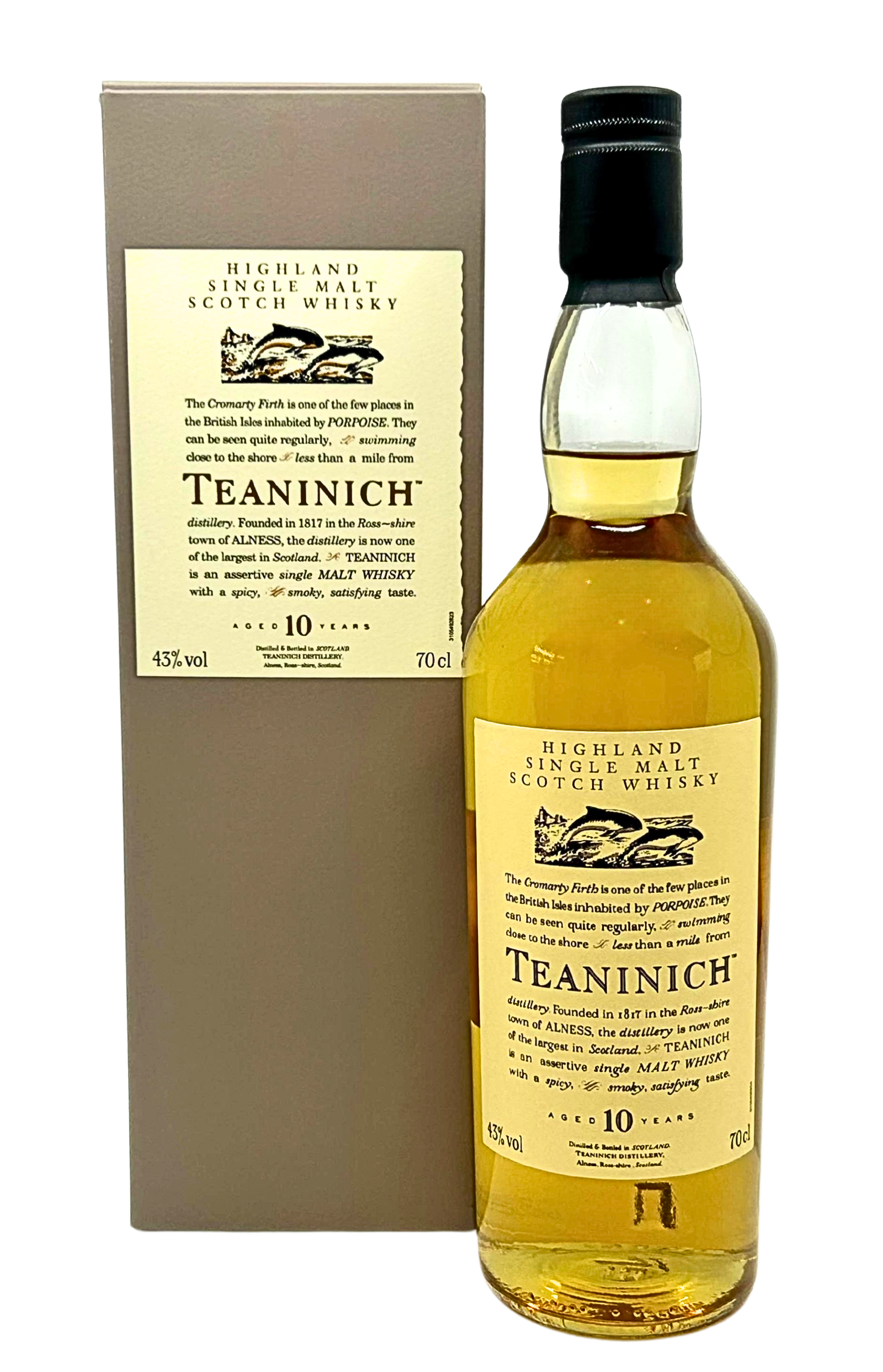 Teaninich 10 Year Old Flora and Fauna Single Malt Scotch Whisky