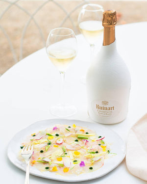 Ruinart Blanc de Blancs Brut with the Second Skin Case (RP: 91)