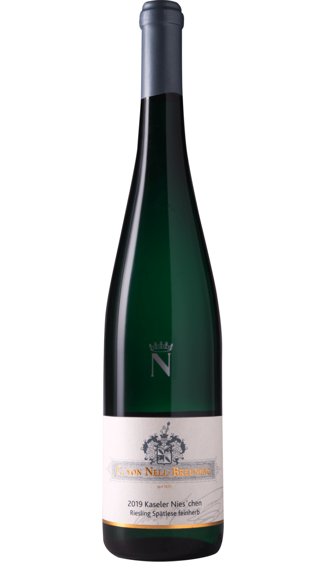 Weingut C. von Nell-Breuning Kaseler Nies'chen Riesling Spatlese Feinherb 2019 (Off-Dry Style)