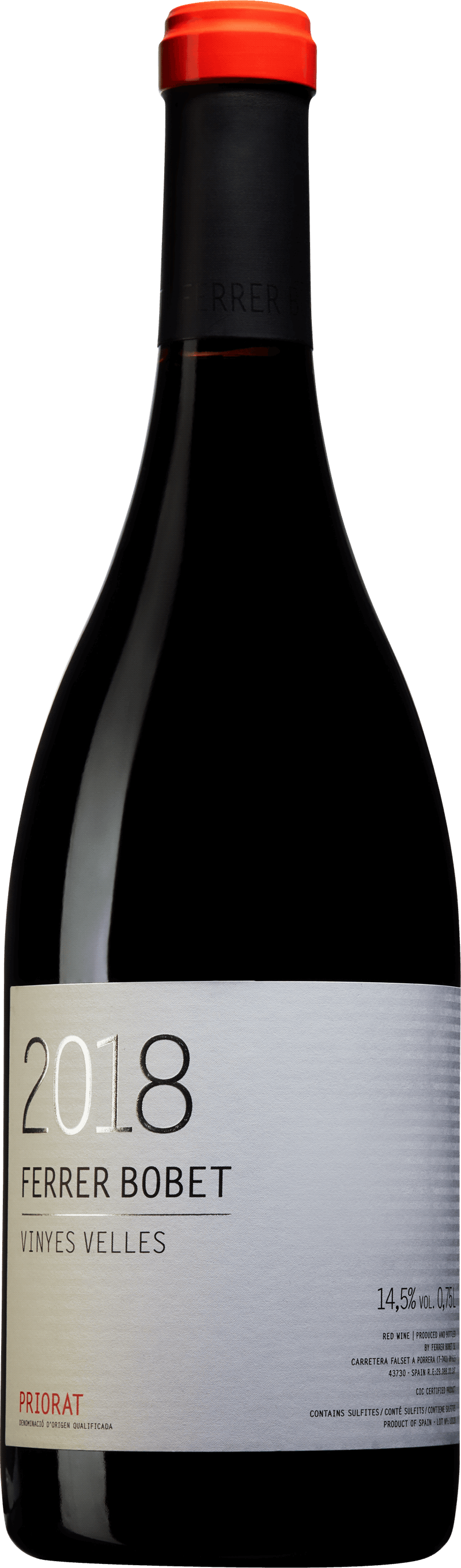 神之水滴『十一門徒 夕陽』的入門版  Ferrer Bobet Vinyes Velles 2018 (RP: 93)