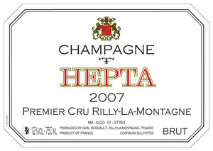Champagne HEPTA Premier Cru 2007