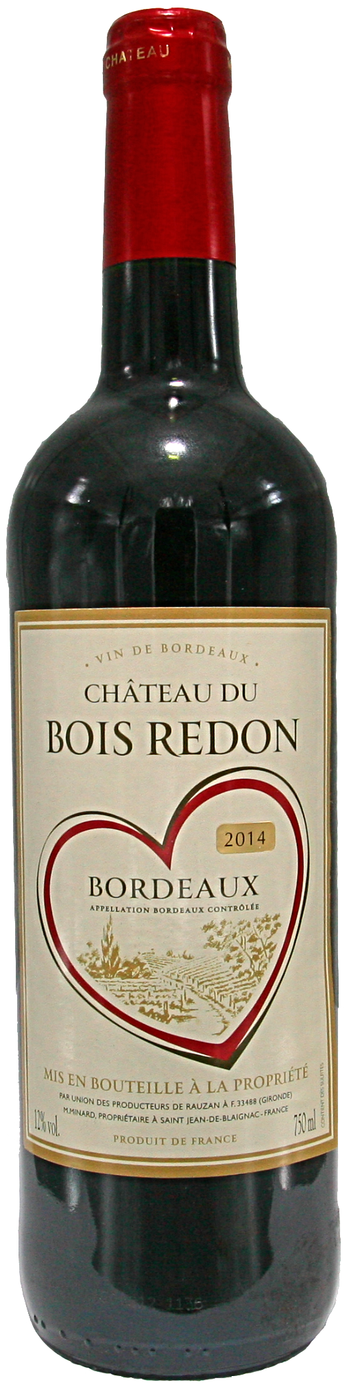 Chateau du Bois Redon 2014