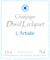 Champagne David Leclapart "L'Artiste" Premier Cru Blanc de Blancs Pas Dose NV (2013 Harvest) (JS:94)