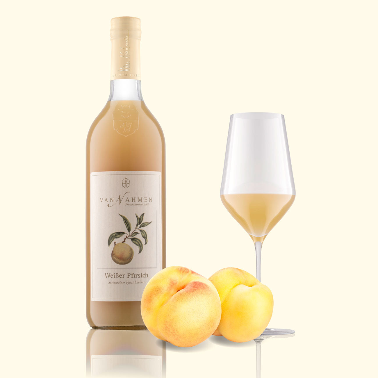 Van Nahmen White Peach Nectar (Alcohol Free)