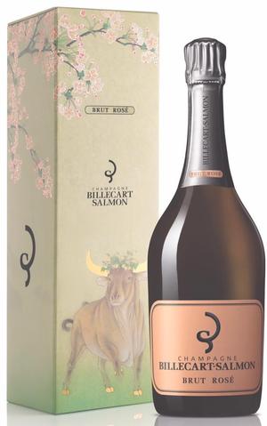 Champagne Billecart-Salmon Brut Rose CNY Ox Edition with giftbox (RP:90)