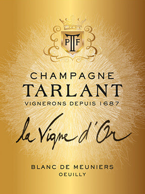 Champagne Tarlant La Vigne d'Or Blanc de Meuniers Brut Nature 2004 (RP:94; Decanter:96)