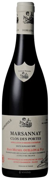 Domaine Jean-Michel Guillon Marsannay "Clos des Portes" Monopole 2019 (AM: 89-91)